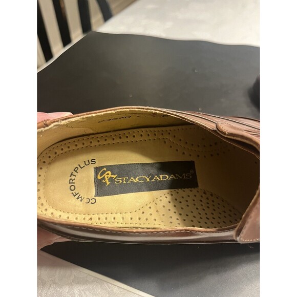 Stacy Adams Crocodile Style Leather Upper & Soles Ankle Booties Shoes Brazil 7M - Picture 8 of 15